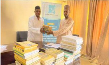 Late Dr. Aliyu Maiwada's Family Donates Over 200 Books to BUK