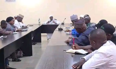 FULafia VC Holds Interactive Meeting with Key University Officials