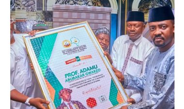 NACHPN Honors MAAUN Founder Prof. Gwarzo with Prestigious Award of Excellence