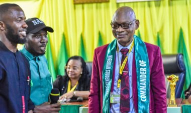 Prof. Iwe Reaffirms Commitment to Digital Transformation at MOUAU During NANS Solidarity Visit