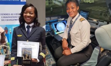 Aya Konan Surpasses Academic Heights to Become Ivory Coast's First Female Commercial Pilot