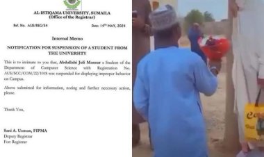 Not on This Campus! Al-Istiqaama University Suspends Student for Giving a Flower to a Girl