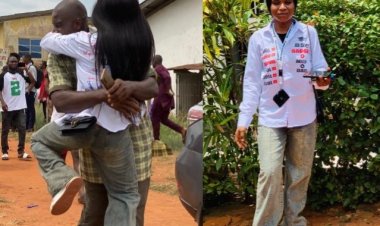 Father Sheds Tears As Daughter Signs Out From The University