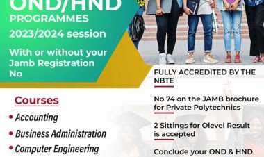 Westland Polytechnic Ilobu Osun State Opens Admission for 2024/2025 Academic Session