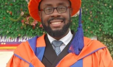 FUTO Alumnus Dr. Araka Nnamdi Nonso Wins Best PhD Thesis in Nigeria 2021