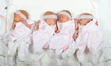 Enugu Teacher Appeals for Assistance After Giving Birth to Quadruplets