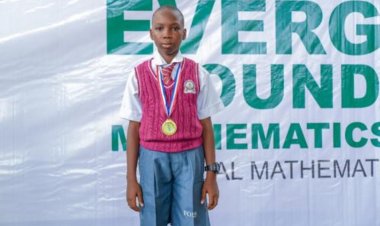 Primary School Pupil Receives Full Scholarship for Secondary Education After Excelling in Olympiad Competition