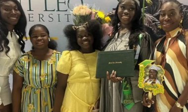 14-Year-Old African American Girl Graduates High School and University Simultaneously, Embarks on Journey to Become a Nurse
