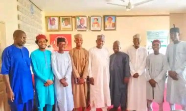 NUBASS ATBU Chapter Leadership Pays Familiarization Visit to School Management