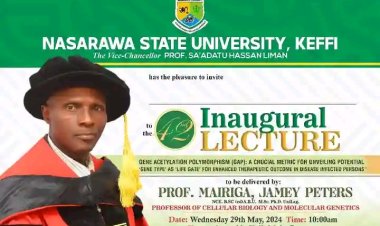Nasarawa State University Announces 42nd Inaugural Lecture Series