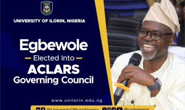 UNILORIN VC, Prof. Wahab Olasupo Egbewole Elected to ACLARS Governing Council
