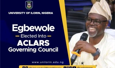UNILORIN VC Prof. Egbewole elected into ACLARS Governing Council