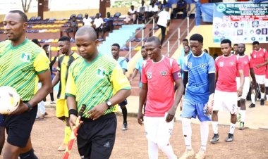 ABUAD Staff Team Stage Thrilling Comeback Victory in 2024 Ekiti State Football League Opener
