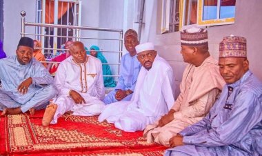 MAAUN Founder Pays Respects at Funeral of Alhaji Musa Ya'u, Chief Security Officer