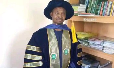 Gombe State University Alumni Association Celebrates Dr. Abubakar Yusuf's PhD Achievement