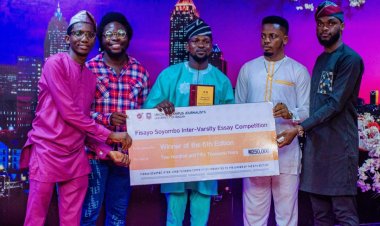 UNN Student Wins 6th Fisayo Soyombo Inter-University Essay Contest