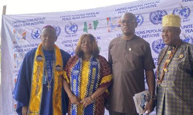 COOU Acting Vice Chancellor Prof. Omenugha Addresses Annual Peace Convention