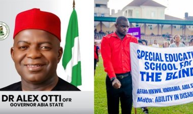 Governor Otti Announces Establishment of New School for Visually Impaired and Mentally Challenged