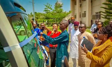 Federal University Lokoja Unveils New Vehicles for Staff Transportation