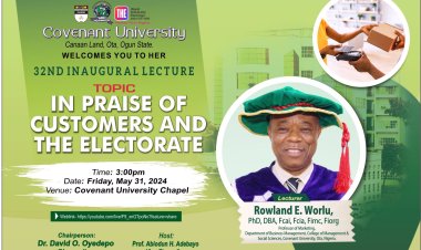 Covenant University Set to Host 32nd Inaugural Lecture