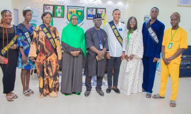 NSUK VC Receives New Faces Of The University, Tasks Them To Be Good Ambassadors