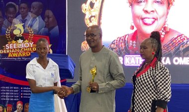 Prof. Omenugha Wins See-Joy Foundation Children's Champion Award 2024
