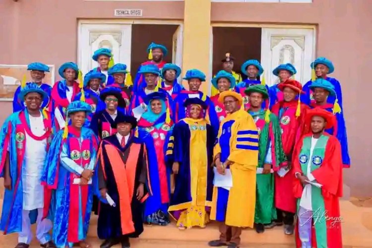 Aminu Saleh College of Education Azare Holds It's 38th Matriculation