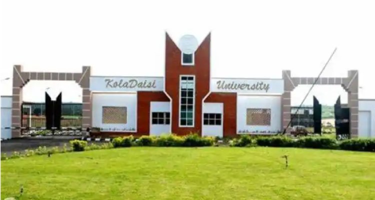 KolaDaisi University JUPEB Admission Form, 2024/2025