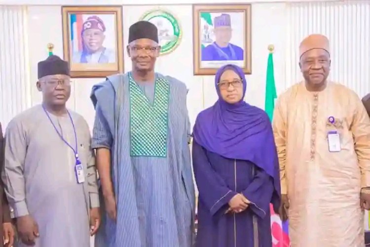 Nasarawa State Governor Receives NSUK Vice-Chancellor