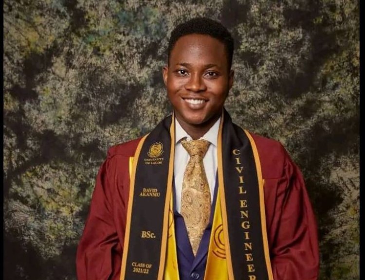UNILAG Best-Graduating Student, David Akanmu, Awarded Prestigious Stanford University Scholarship