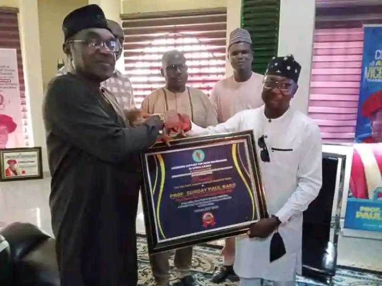 Taraba State University VC Receives Prestigious Award for Outstanding Leadership