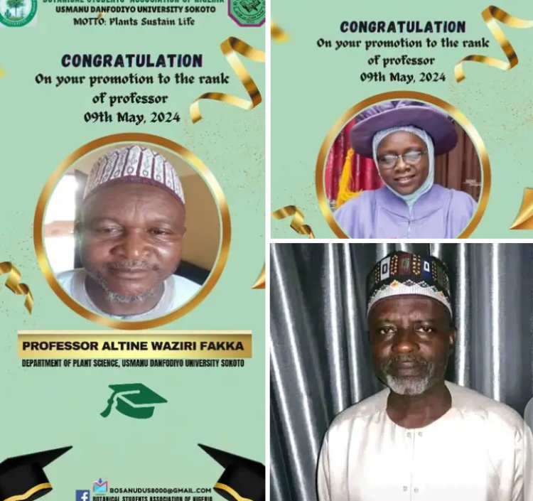 UDUS Biological Science Department Gets New Professors