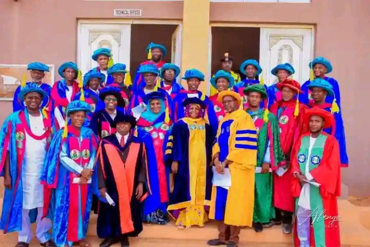 Aminu Saleh College of Education Azare Holds It's 38th Matriculation Ceremony