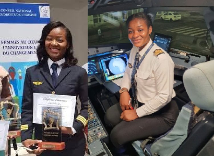 Aya Konan Surpasses Academic Heights to Become Ivory Coast's First Female Commercial Pilot