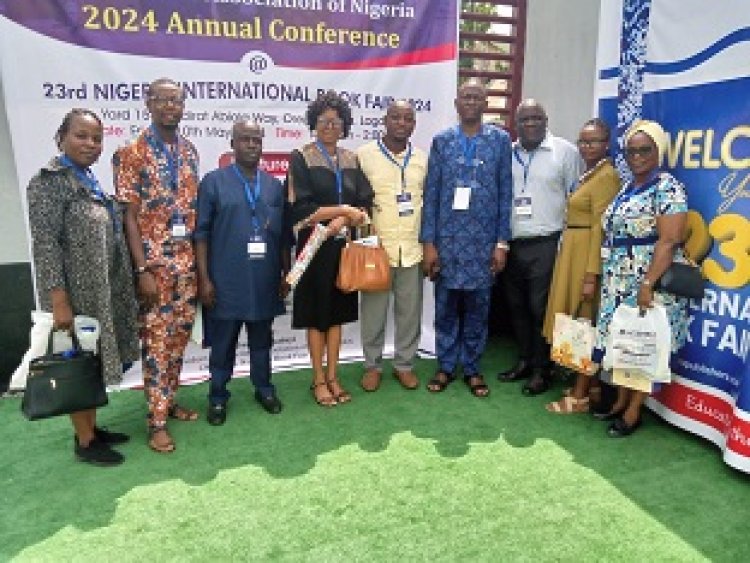 FUNAAB Delegation Attends 23rd Nigeria International Book Fair, Strengthening Academic Partnerships