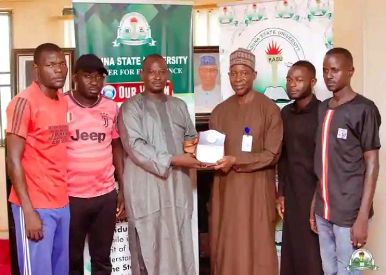 KASU VC Acknowledged for Exceptional Support in Sports