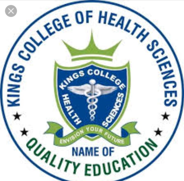 Kings College of Health Sciences and Tech admission form, 2024/2025