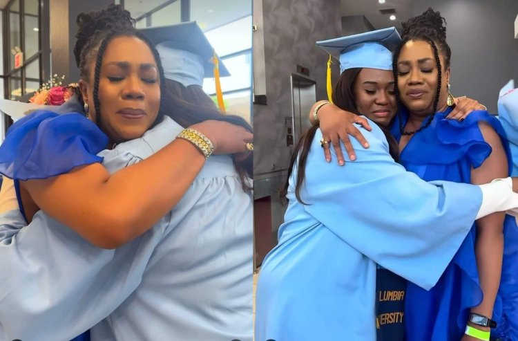 Veteran Actress In Tears As Daughter Graduates College