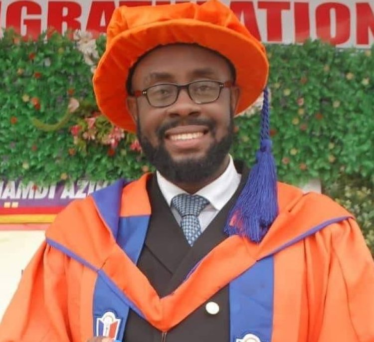 FUTO Alumnus Dr. Araka Nnamdi Nonso Wins Best PhD Thesis in Nigeria 2021