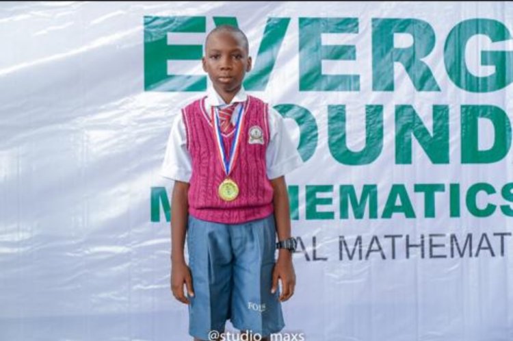 Primary School Pupil Receives Full Scholarship for Secondary Education After Excelling in Olympiad Competition