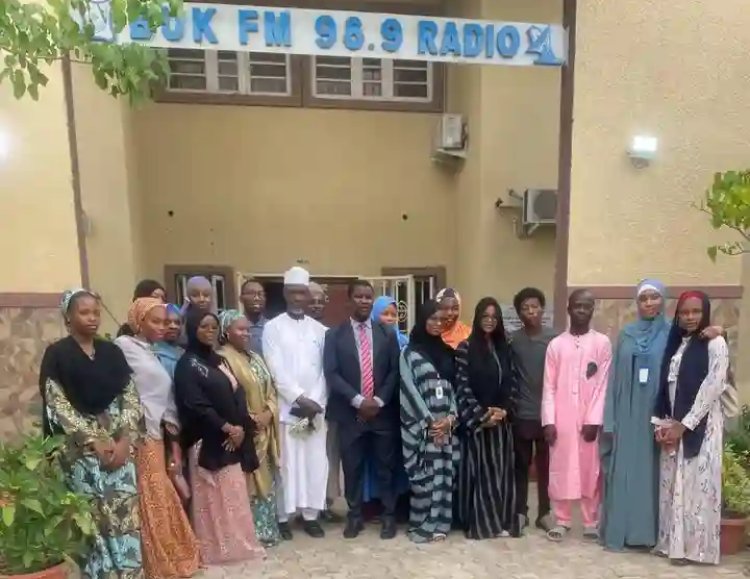 Skyline University Nigeria Mass Communication Students Embark on Technical Visit to BUK Broadcast Stations