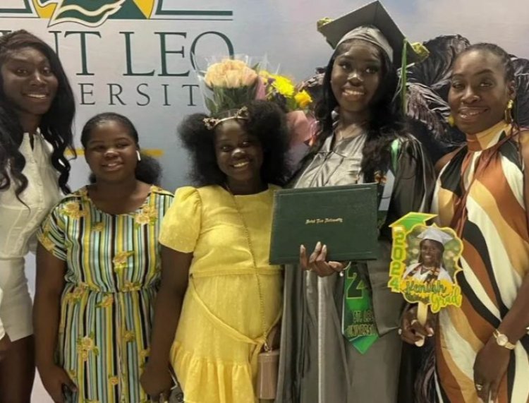 14-Year-Old African American Girl Graduates High School and University Simultaneously, Embarks on Journey to Become a Nurse