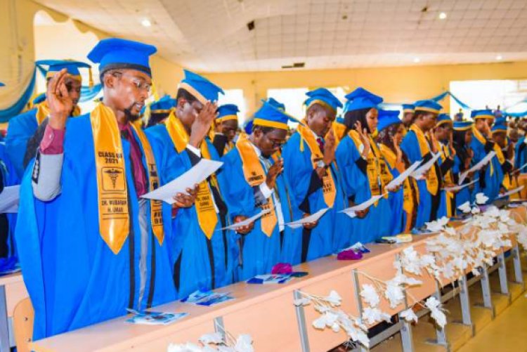 BUK Inducts 87 Newly Qualified Doctors, 16 Dentists