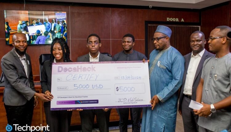 OAU, Unilorin, Covenant University Undergraduates Shine At DecaHack Competition