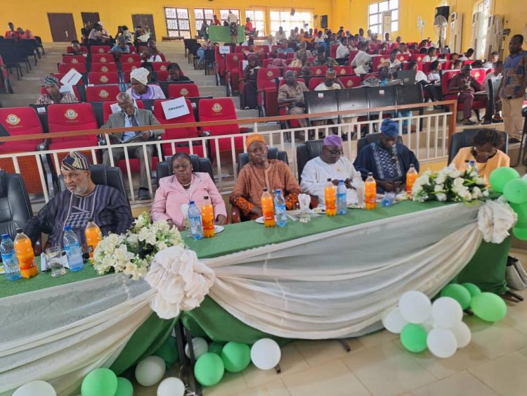 FUNAAB VC Graces Inaugural International Conference, Awards Ceremony