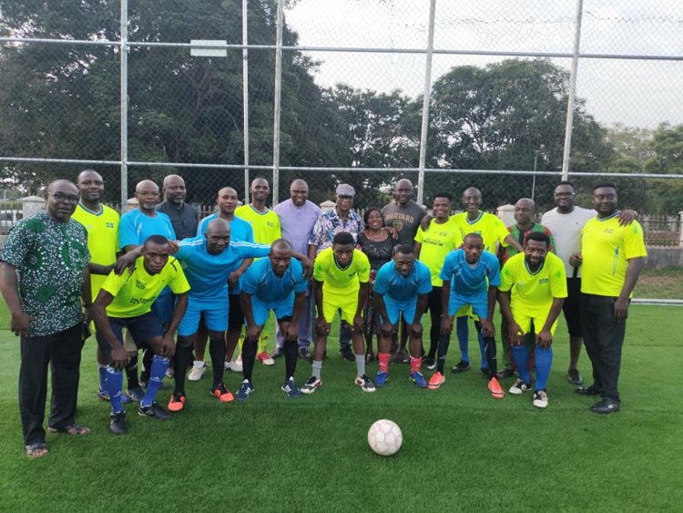 Professor El Anatsui Inaugurates New Mini Football Pitch at UNN