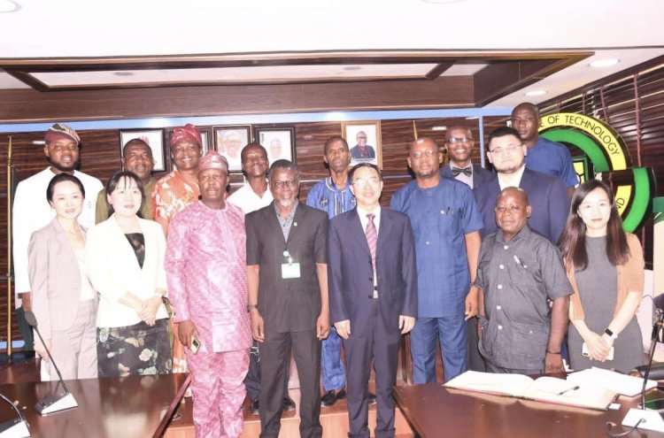 YABATECH Welcomes Delegation from Human International Business and Vocational College China