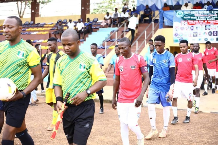 ABUAD Staff Team Stage Thrilling Comeback Victory in 2024 Ekiti State Football League Opener