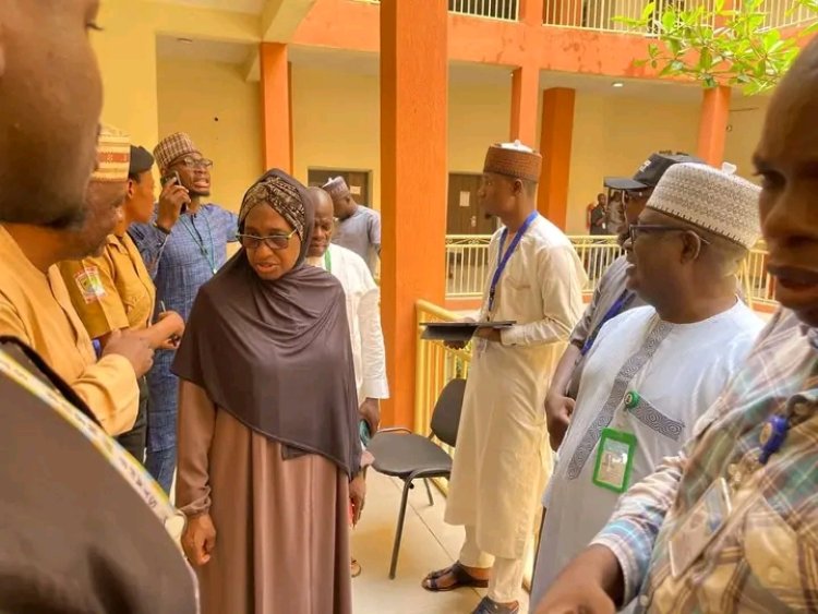 NSUK VC Supervises Ongoing 1st Semester  Examinations, Express Satisfaction With Conduct