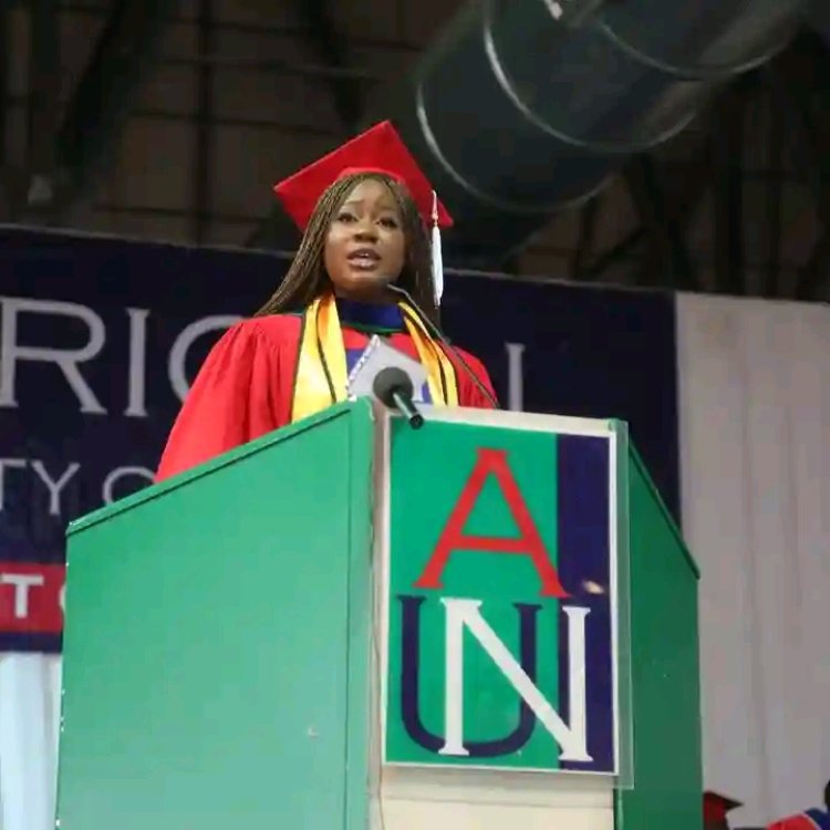 American University of Nigeria Announces Efezino Onyeke as Valedictorian of Class of 2024